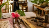 En Martinique, Keycia Virapin transforme métaux et végétaux en objets d’art