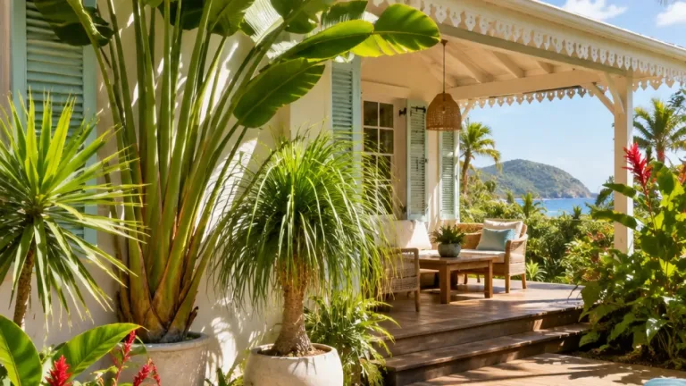 Patio très exposé : trois plantes pour créer un décor luxuriant